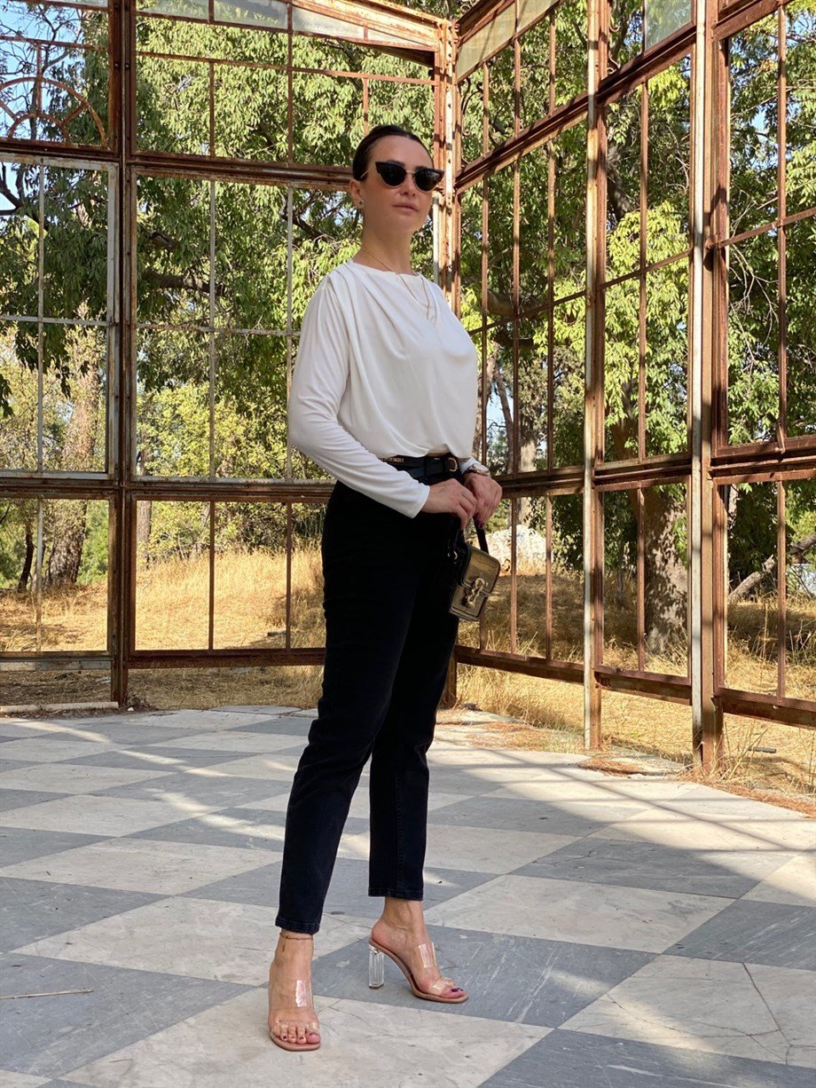 SİYAH BLACK MOM JEAN