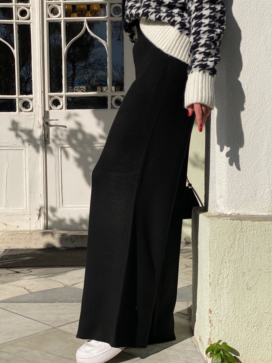 SİYAH TRİKO PANTOLON