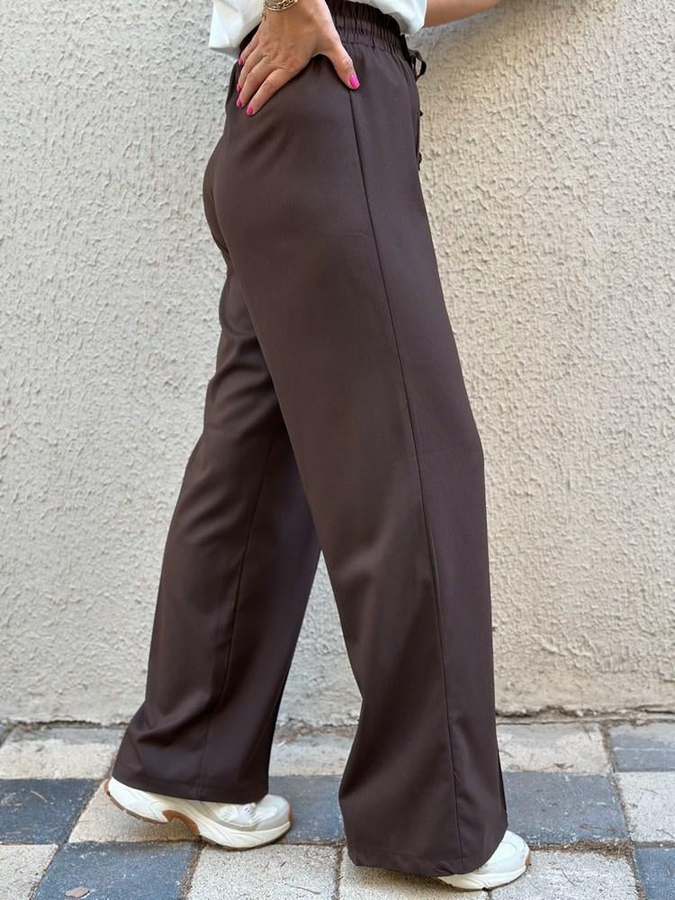 ÜTÜ DİKİŞLİ BOL PAÇA PANTOLON