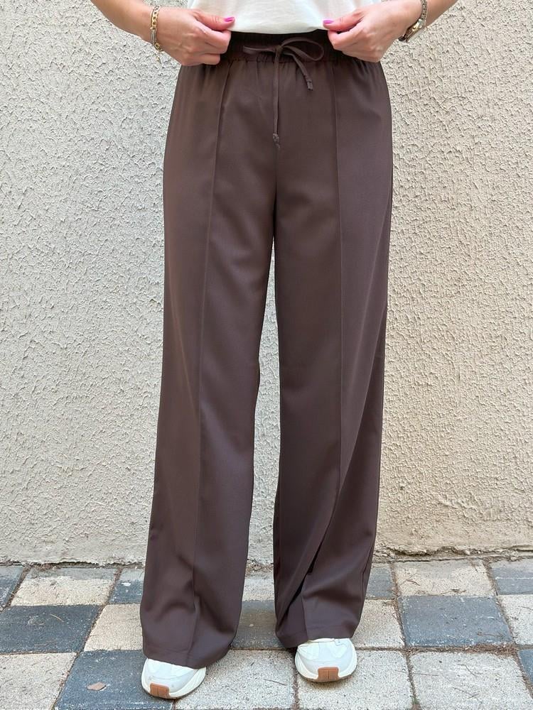 ÜTÜ DİKİŞLİ BOL PAÇA PANTOLON