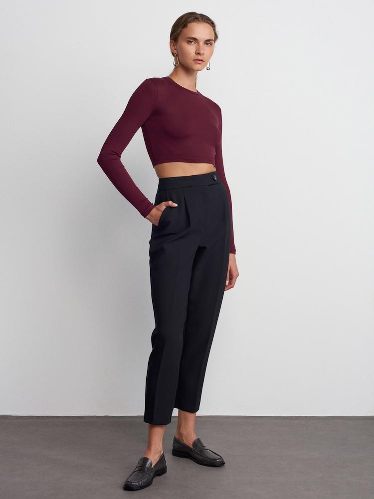 UZUN KOLLU CROP TOP