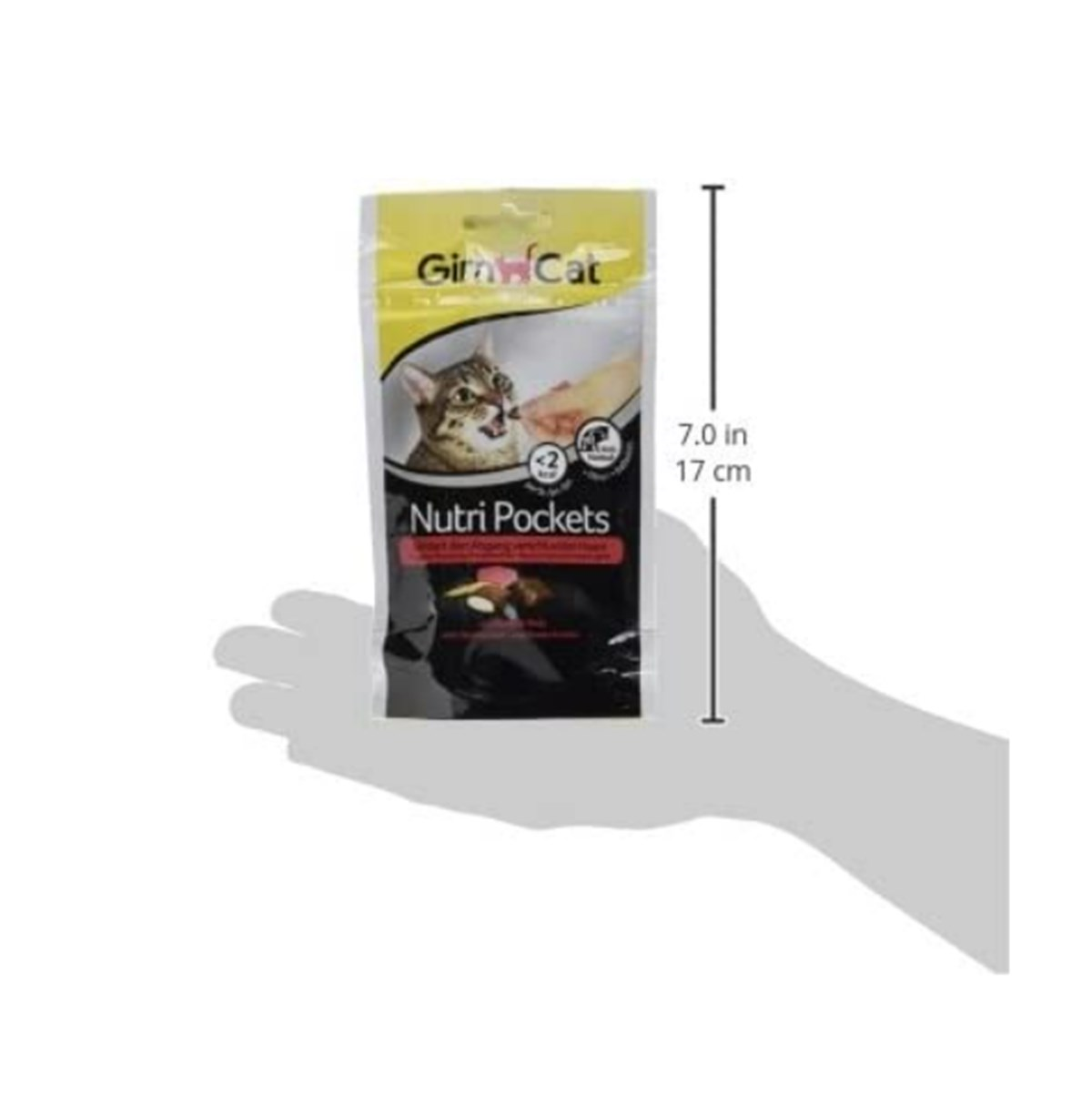 Gimcat Nutripockets Kedi Ödülu Biftek Malt 60 Gr
