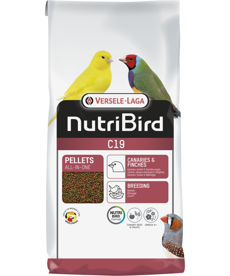 Versele Laga Nutrıbırd C19 Kanarya - Finch Pelet Yem 10kg