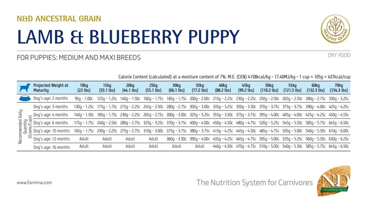 N&D Low Kuzu Yaban Mersin Orta Büyük Irk Yavru Köpek Maması 2,5 Kg