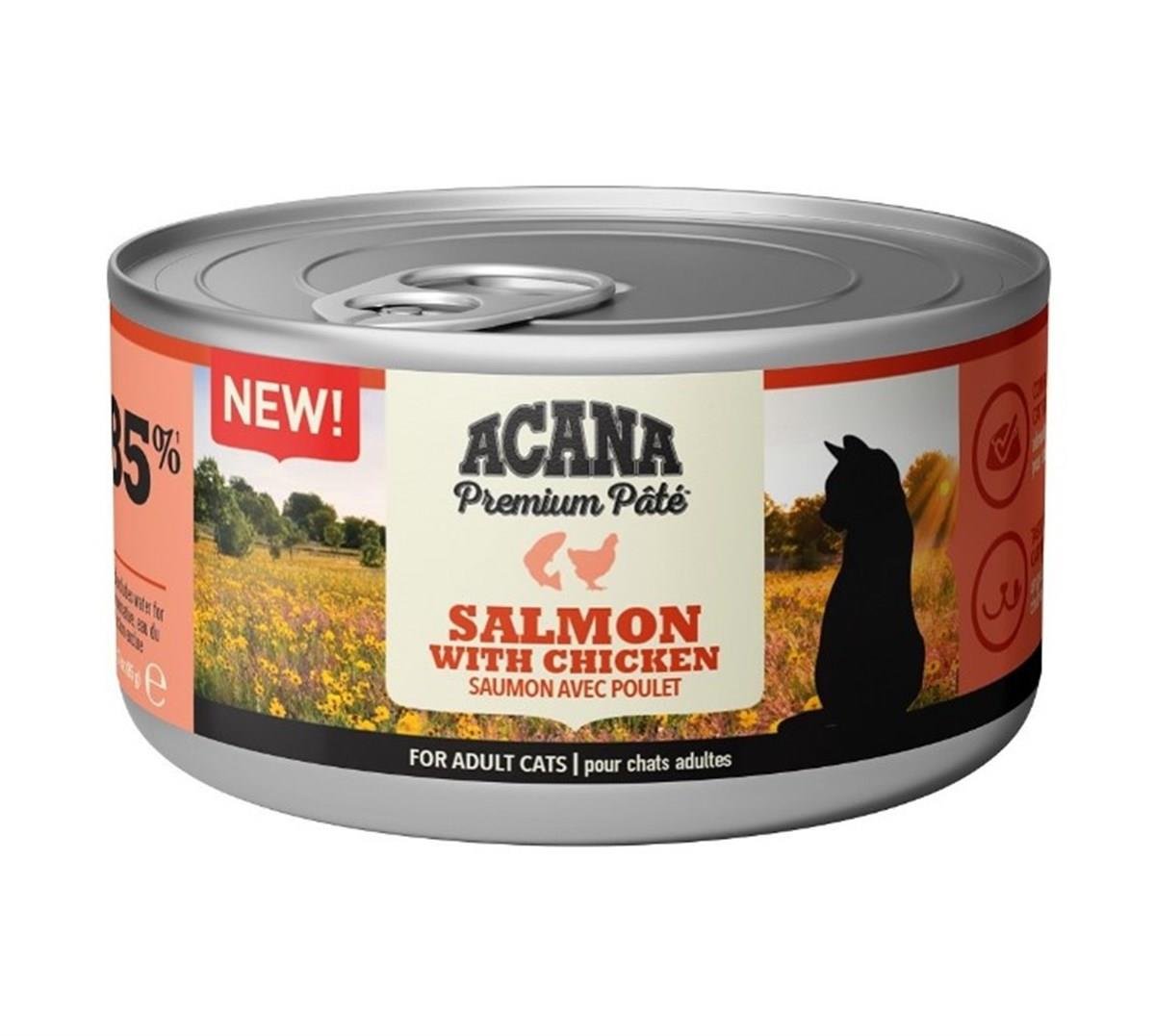 Acana Tavuklu Somon Balıklı Kedi Konservesi 85 Gr