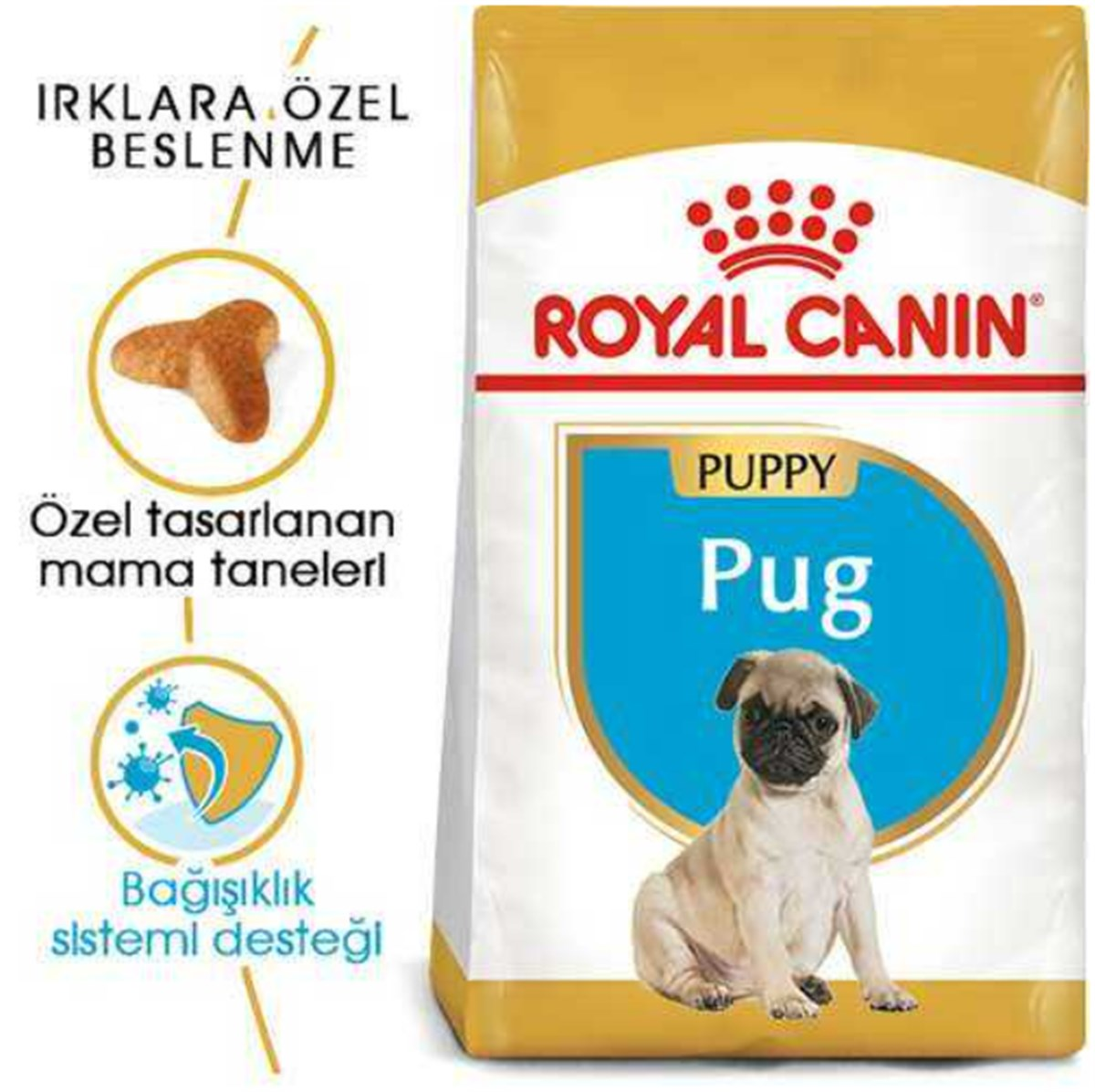 Royal Canin Pug Yetişkin Kuru Köpek Maması 1,5 Kg