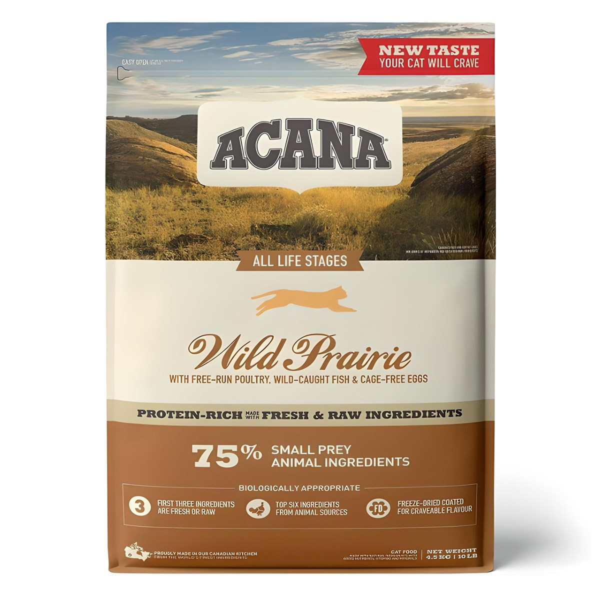 Acana Wild Prairie Kedi Maması 4,5 Kg