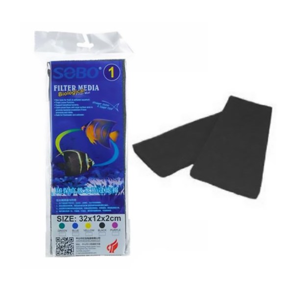 Sobo Filtre Süngeri 90x30x2 Siyah
