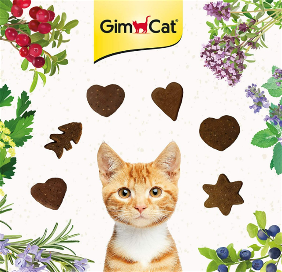 Gimcat Soft Snacks Chicken & Thyme Tahılsız Kedi Ödülü 60 Gr