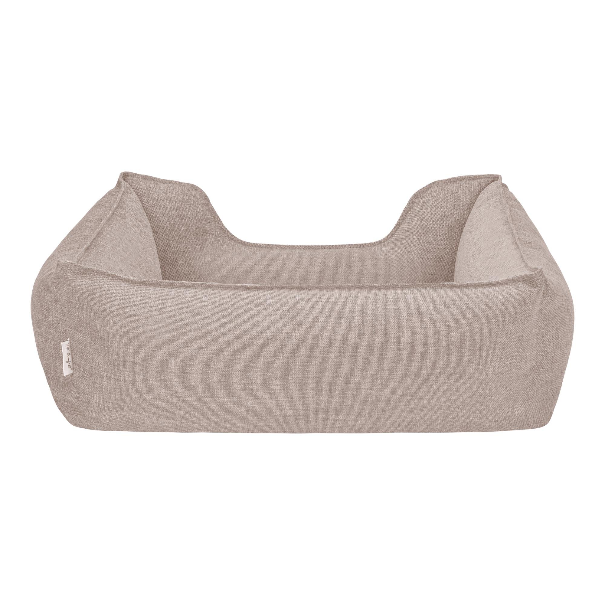 Pet Comfort Alpha  Ekru Köpek Yatağı M 80x65cm