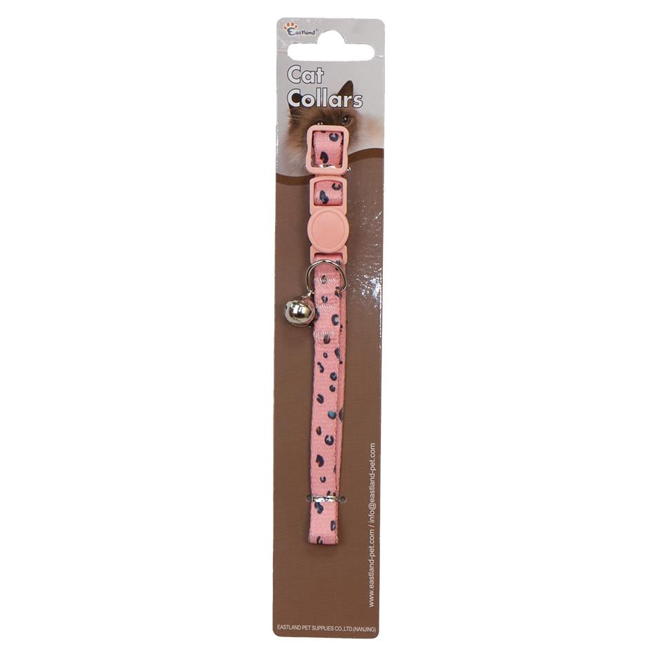 Eastland Klipsli Leopar Baskılı Kedi Tasması 22-30