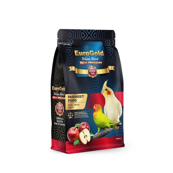 Deluxe Paraket Yemi Elmalı 1000 Gr