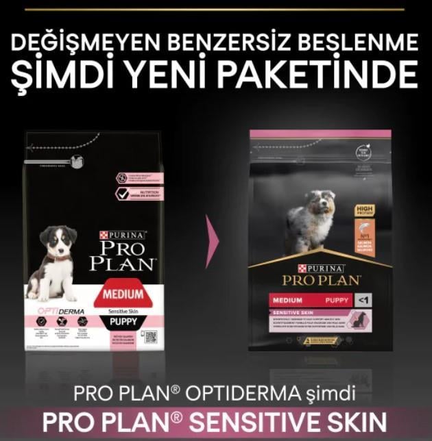 Pro Plan Puppy Sensitive Yavru Somonlu Kuru Köpek Maması 3 Kg