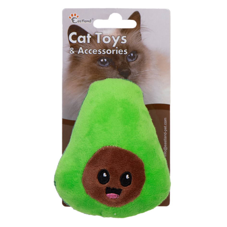 Eastland Catnipli Hışırtılı Peluş Avokado 11,5cm