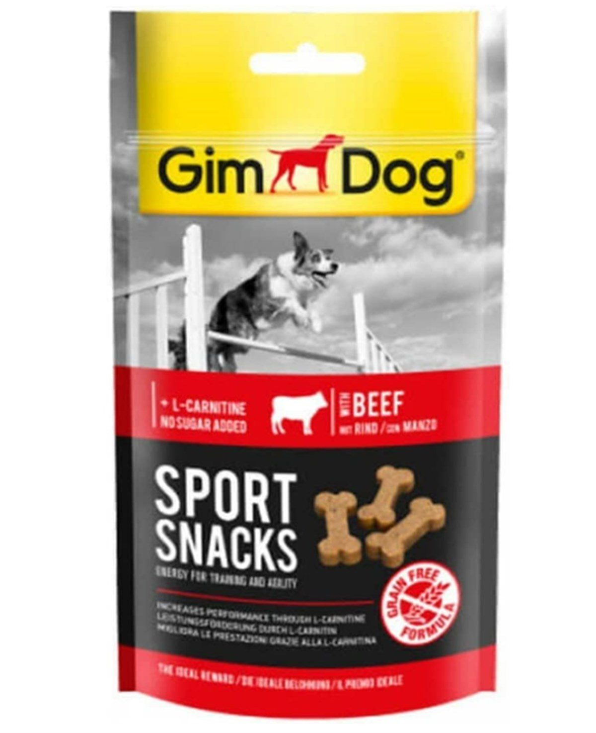 Gimdog Sportsnacks Sığır Etli Köpek Ödül Tablet 60 Gr