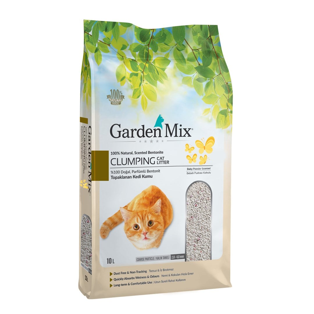Gardenmıx Bentonit Bebek Pudrası Kalın 10l