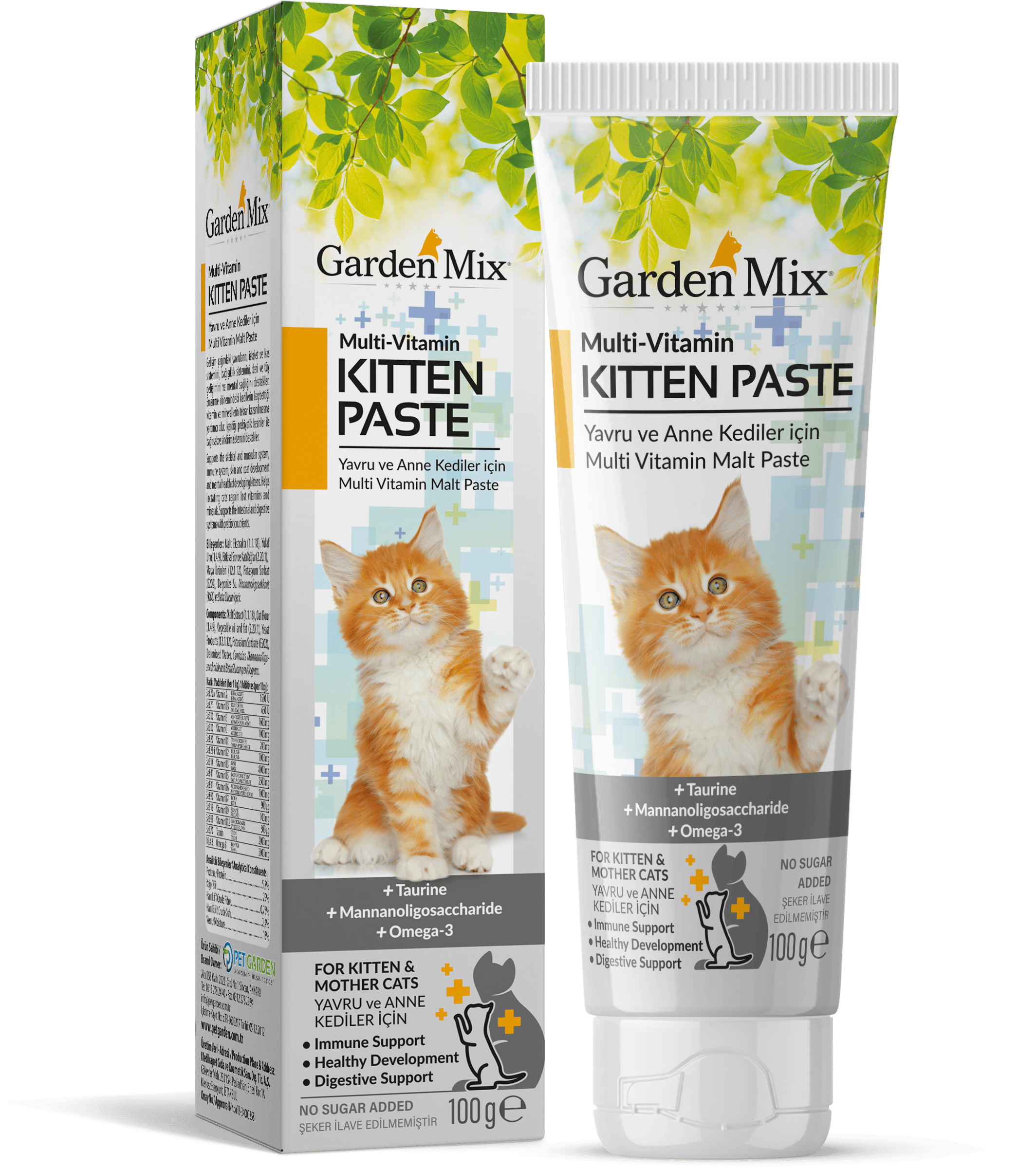 Garden Mix Kedi Kitten Multivitamin Macun 100 Gram