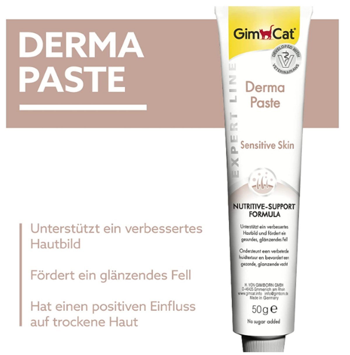 Gimcat Kedi Macunu Derma Paste 50 Gr