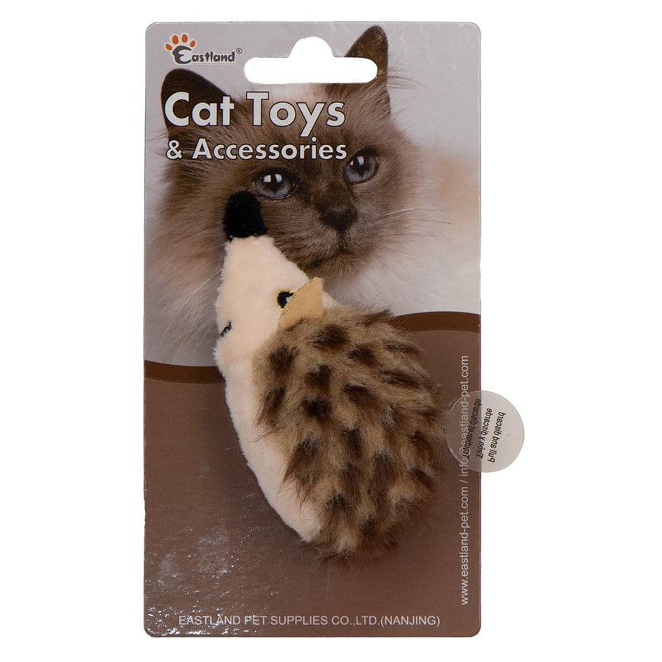 Eastland Catnipli Peluş Dijital Sesli Kirpi 9,5cm
