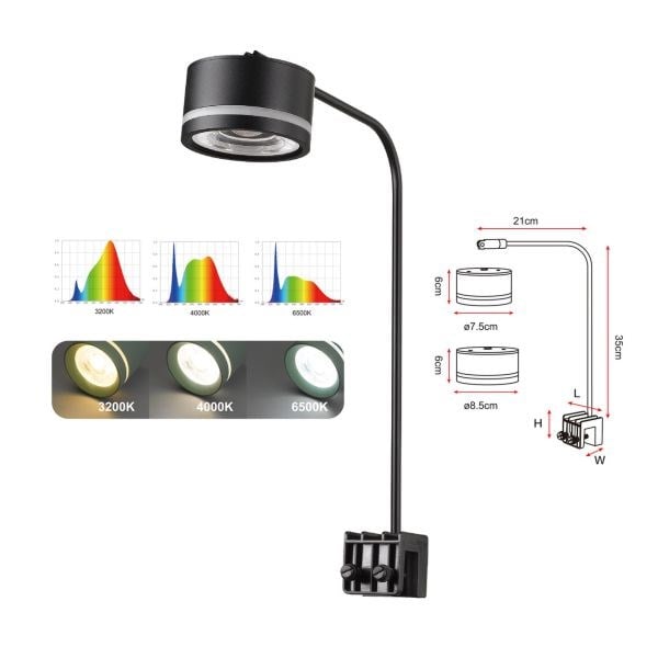 Coco 18W Led Akvaryum Yönlü Aydınlatma 85x60 Mm