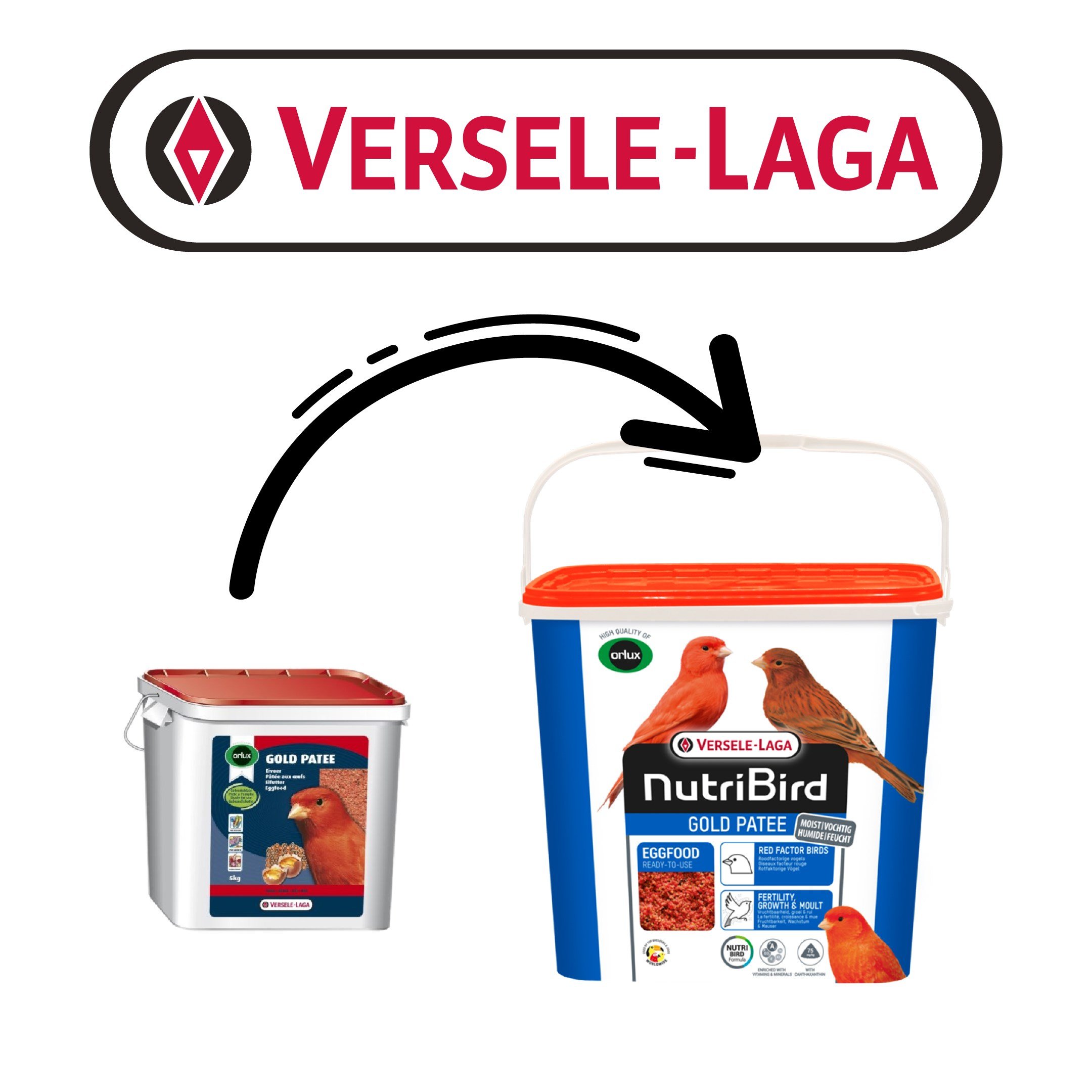 Versele Laga Nb Gold Patee Red Factor 5kg