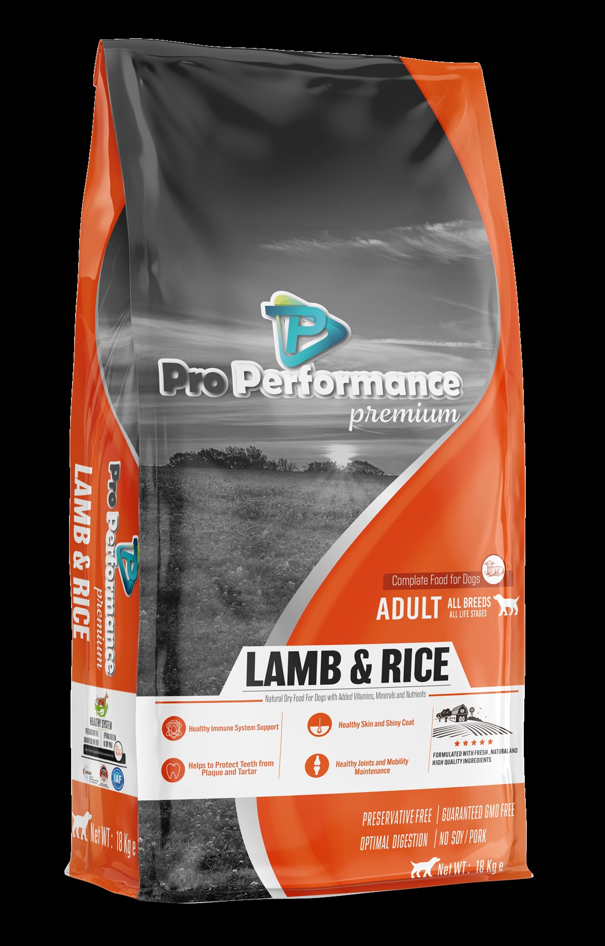 Pro Performance Adult Dog Lamb 18 Kg