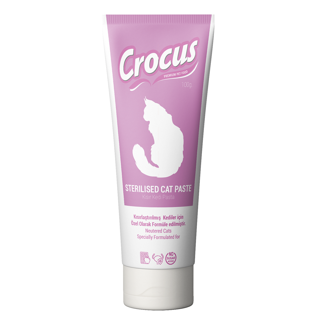Crocus Kedi Sterilised Malt Macunu 100 Gram