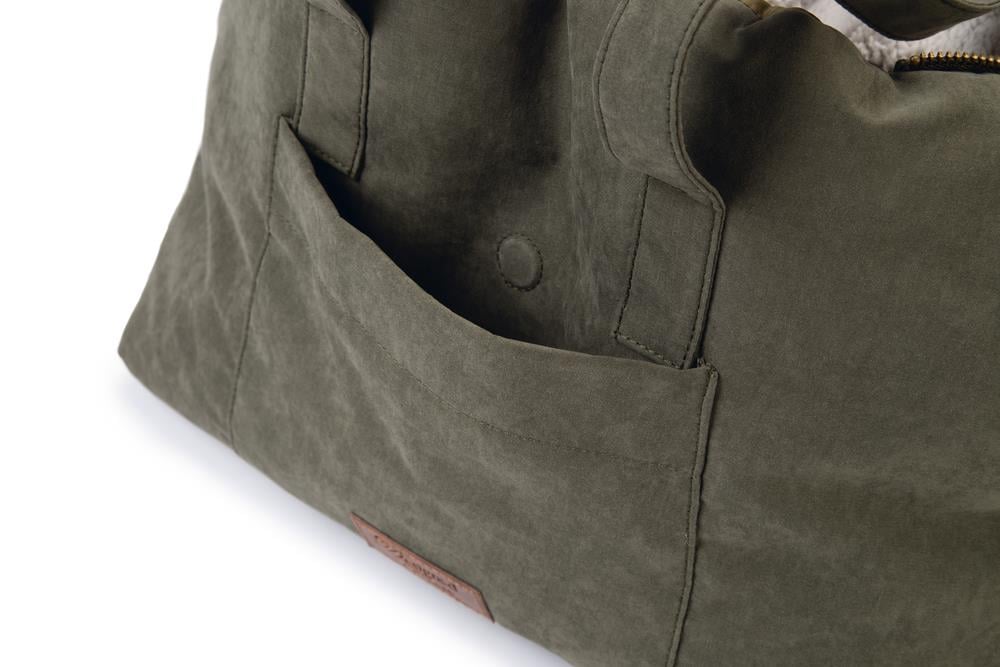 Beeztees DBL Köpek Taşıma Çantası, Yıkanabilir, 6,5Kg'ye kadar, Yeşil, 40x20x28cm