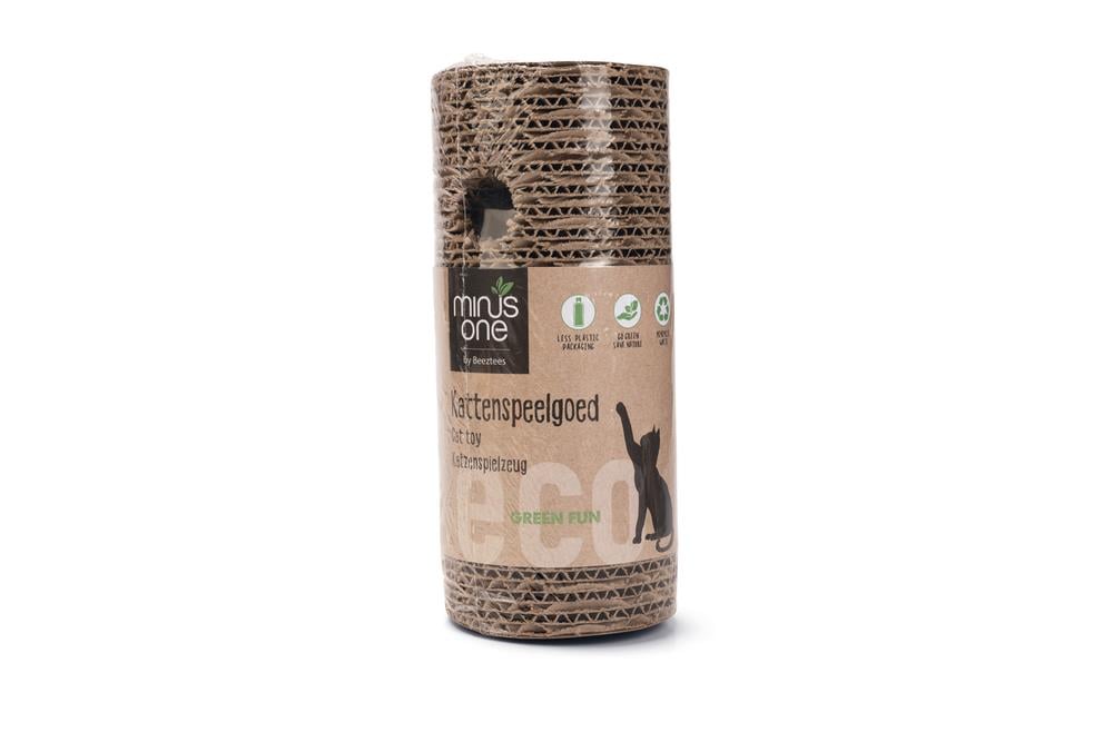 Beeztees Kedi Oyuncağı, Karton Silindir ve Püskül, 23x10x10cm