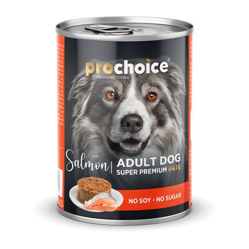 Prochoice Yetişkin Köpekler İçin, Somon Balıklı Ve Pirinçli Ezme Konserve 12x400 gr