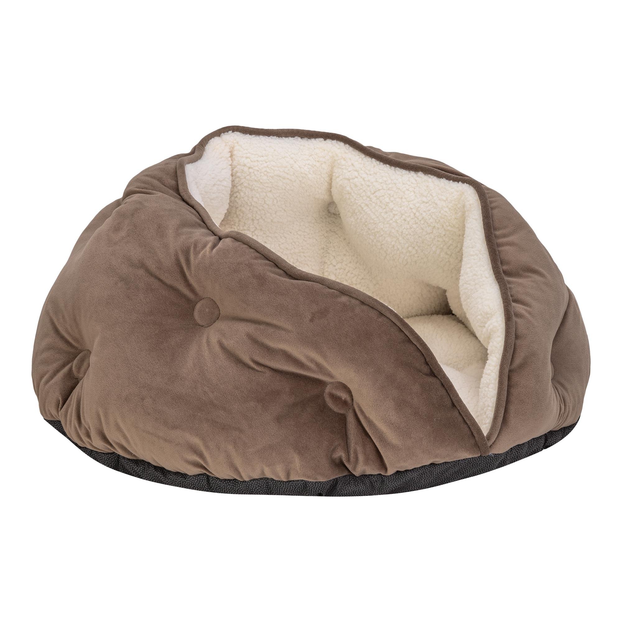 Pet Comfort Paris  Kedi ve Köpek Yatağı Kahverengi 60cm
