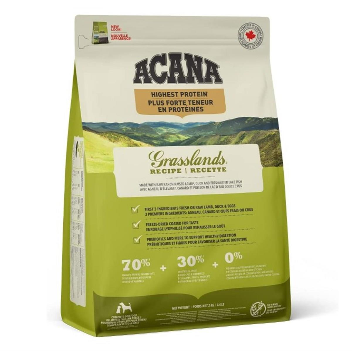 Acana Grasslands Kuru Köpek Maması 2 Kg