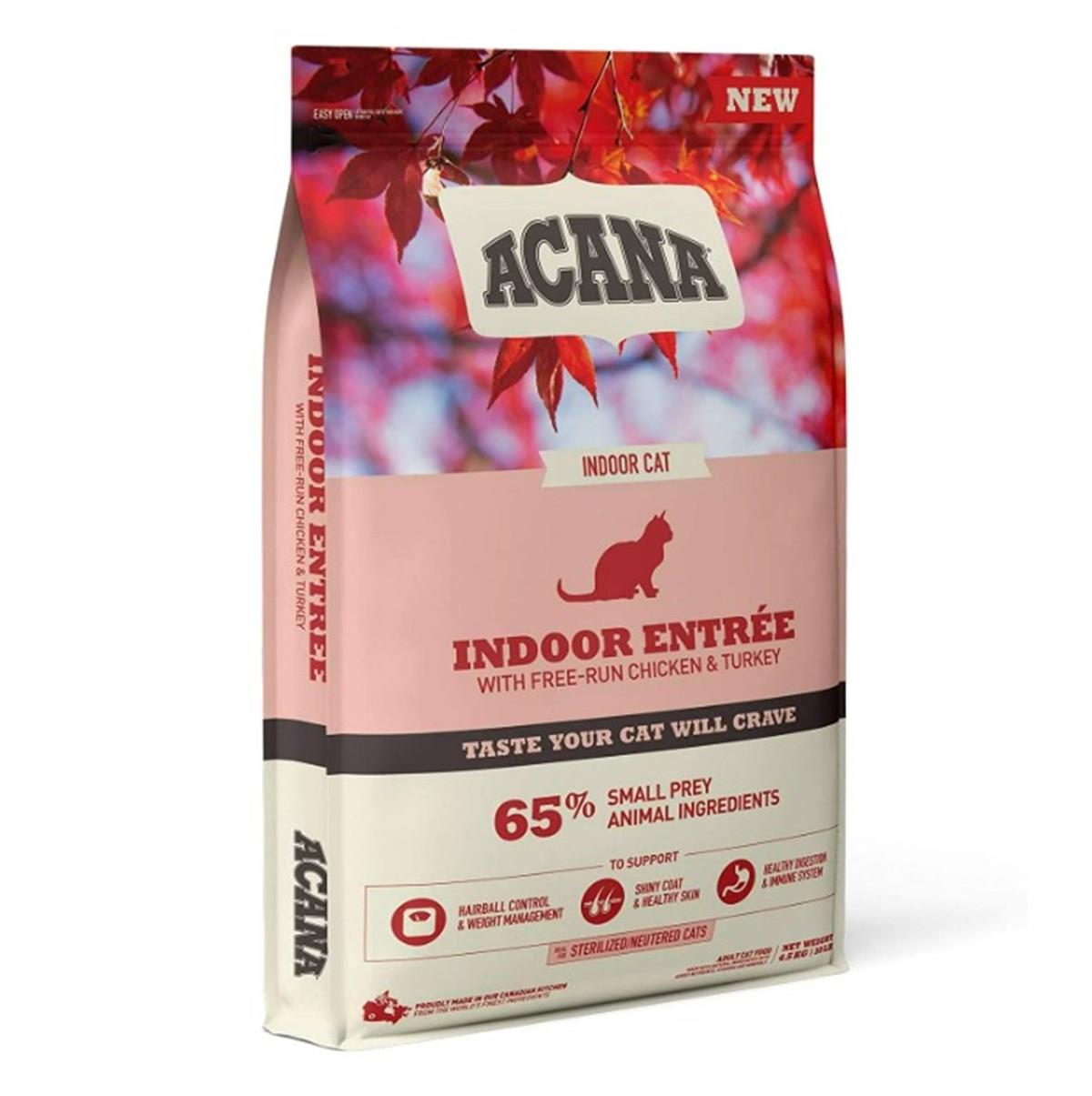 Acana Indoor Entree Sterilised Yetişkin Kedi Maması 4,5 Kg