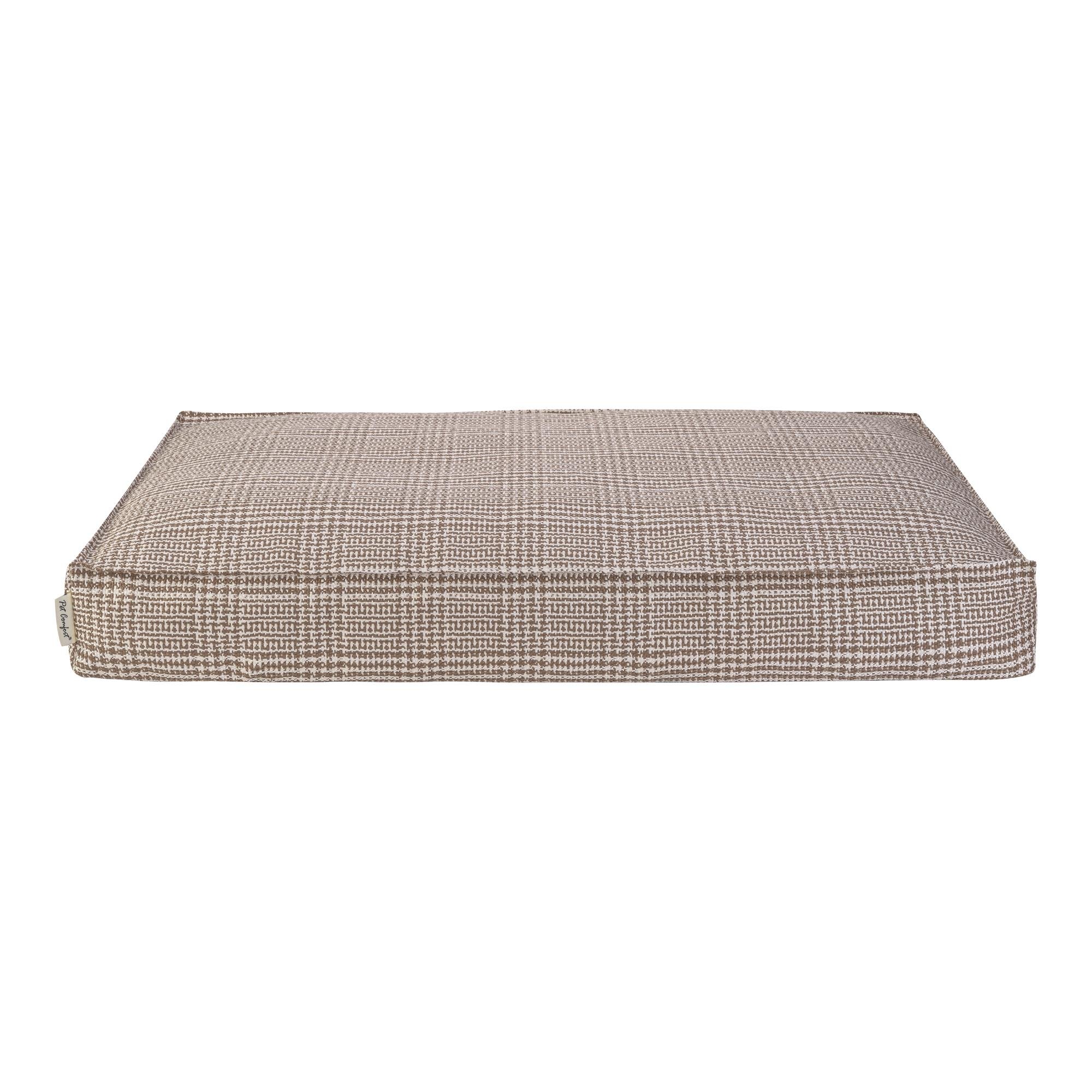 Pet Comfort Lima  Bej Kareli Köpek Yatağı M 90x60cm