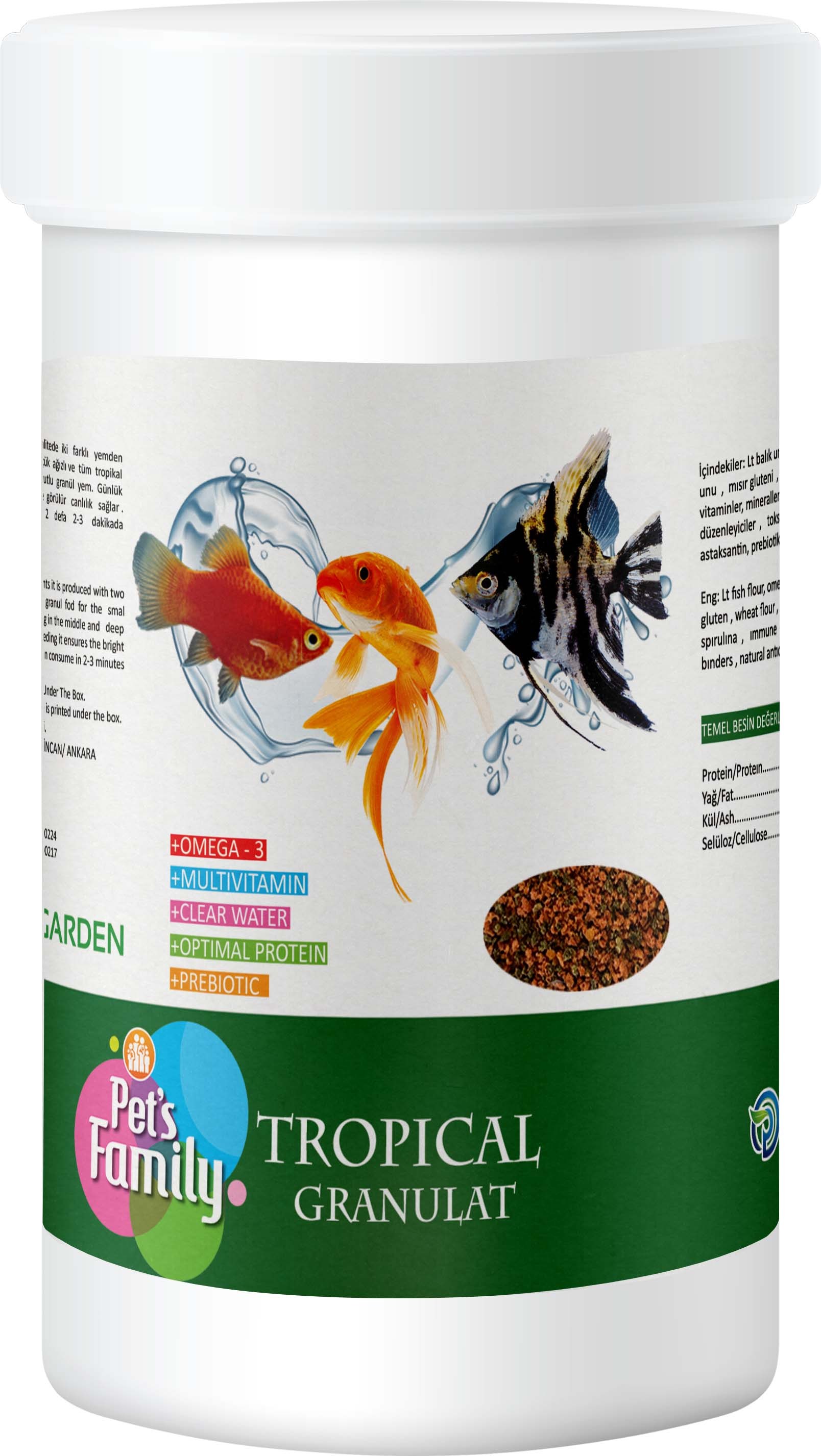 Pets Family Tropical Granulat 250ml/100g