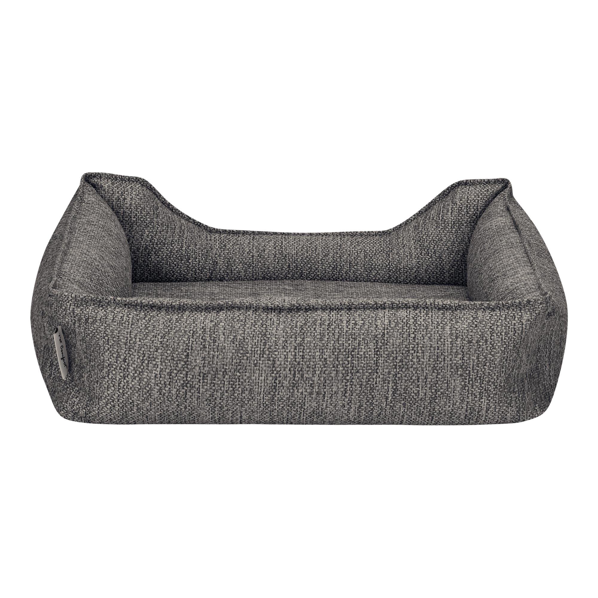 Pet Comfort Delta  Koyu Gri Kedi ve Köpek Ortopedik Yatağı S 55x45cm