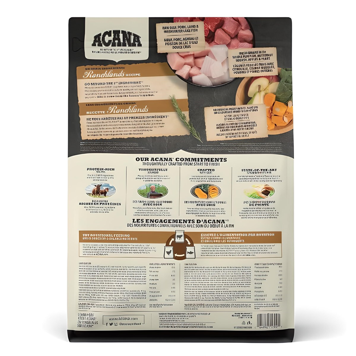 Acana Ranchlands Sığır Etli Tüm Irklar Kuru Köpek Maması 11,4 Kg