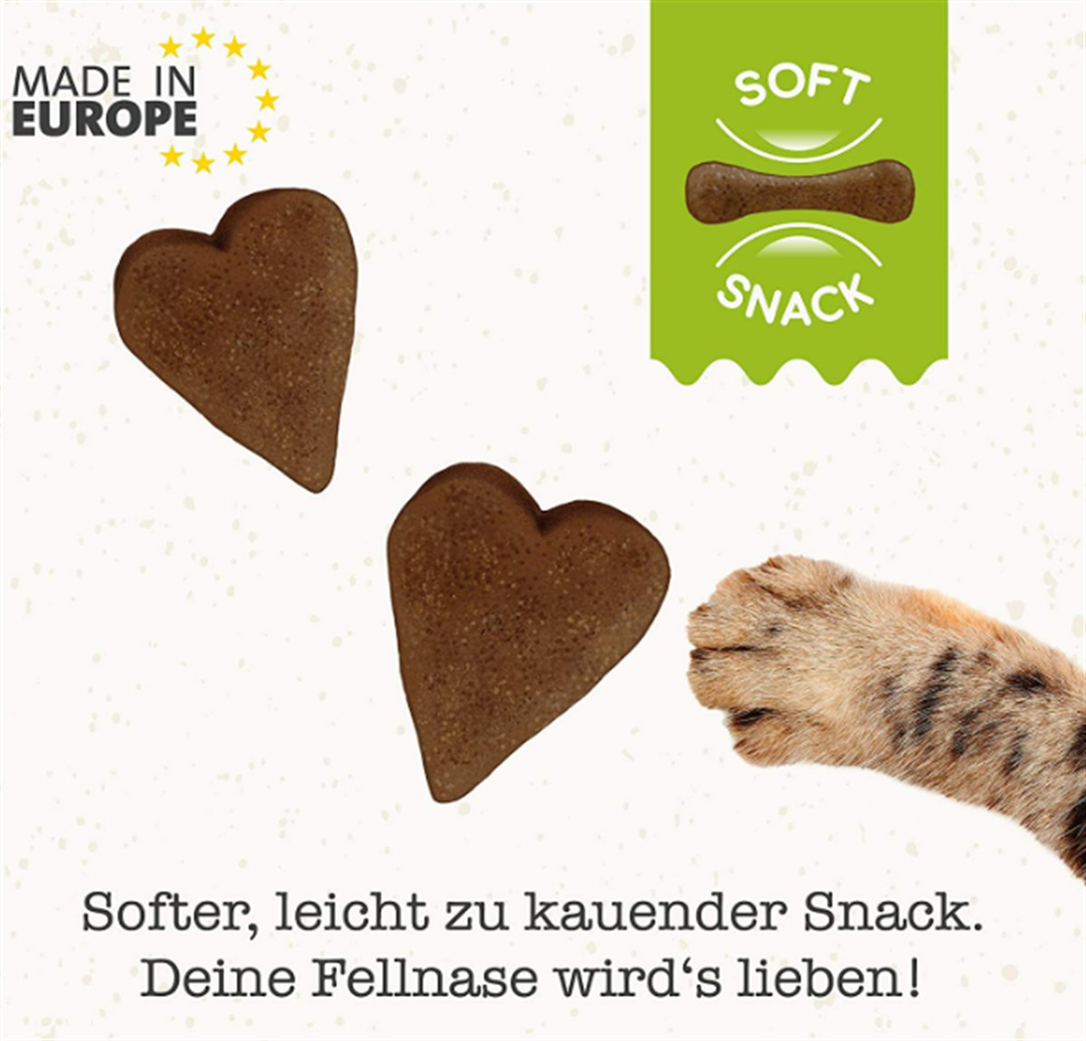 Gimcat Soft Snacks Chicken & Thyme Tahılsız Kedi Ödülü 60 Gr