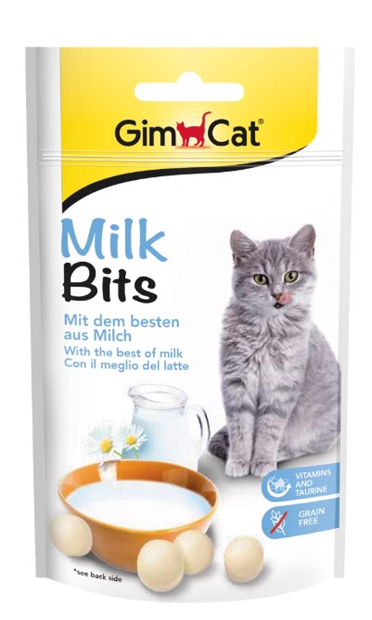 Gimcat Milk Bits Sütlü Kedi Ödül Tableti 40 Gr