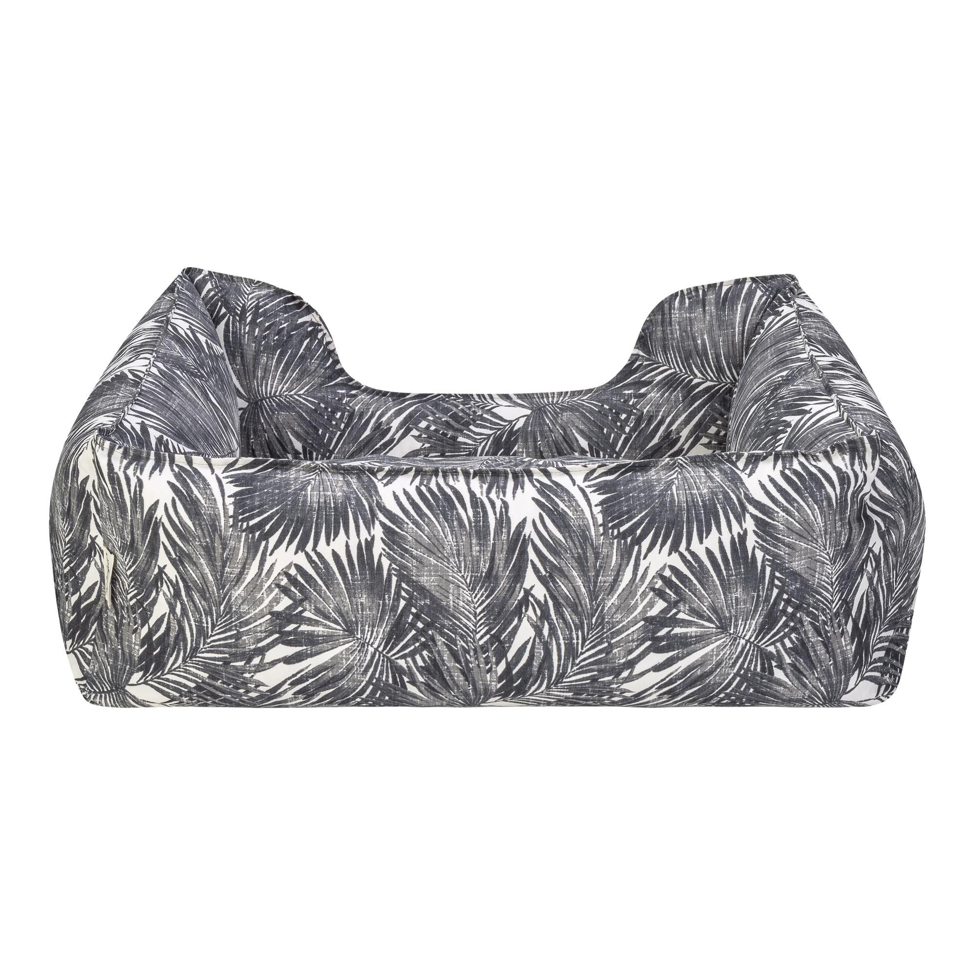 Pet Comfort Alpha  Siyah-Beyaz Köpek Yatağı M 80x65cm