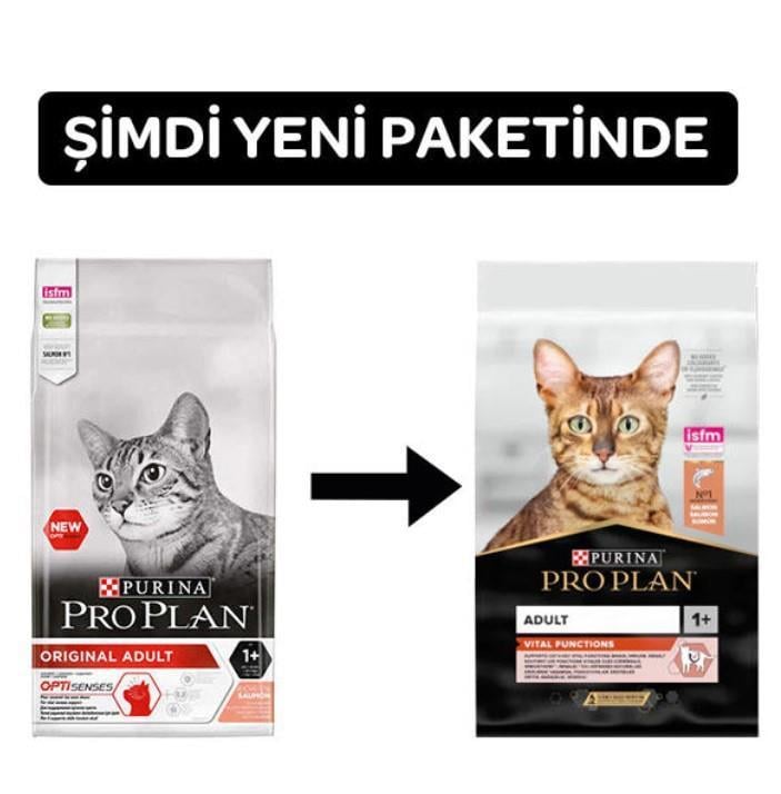 Pro Plan Adult Somonlu Yetişkin Kuru Kedi Maması 10 Kg