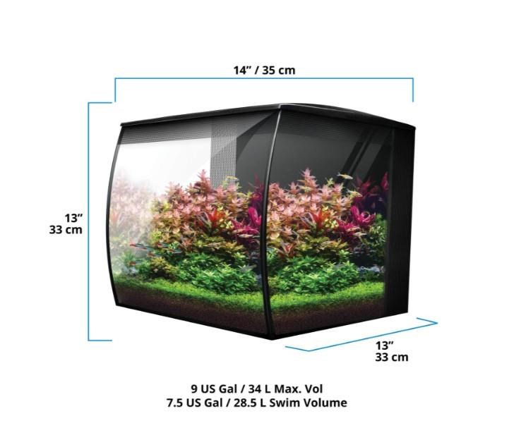 Fluval Flex 2.0 Siyah 34L