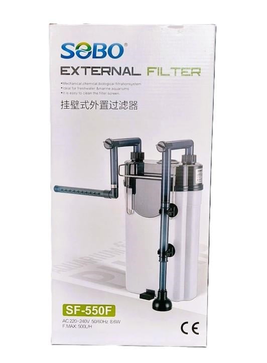 Sobo SF-550F Dış Filtre 500 Lth 7 W