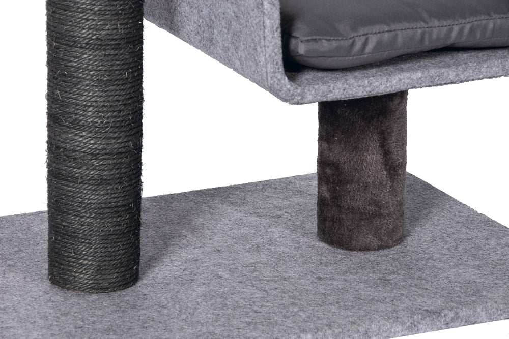Karlıe Kedi Tırmalama+ev Tınka Gri 60x40x82cm