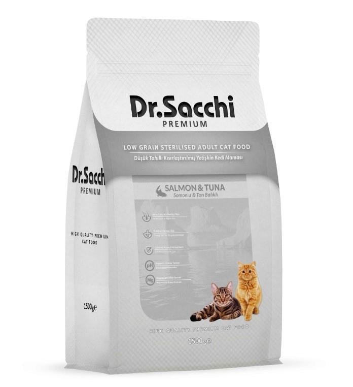 Dr.Sacchi Premium Sterilised Kedi Maması 1,5 Kg