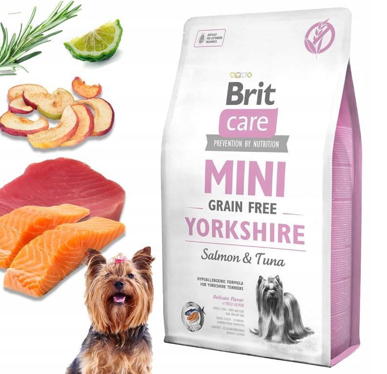 Brit Care Tahılsız Mini Yorkshire Somonlu Köpek Maması 2 Kg