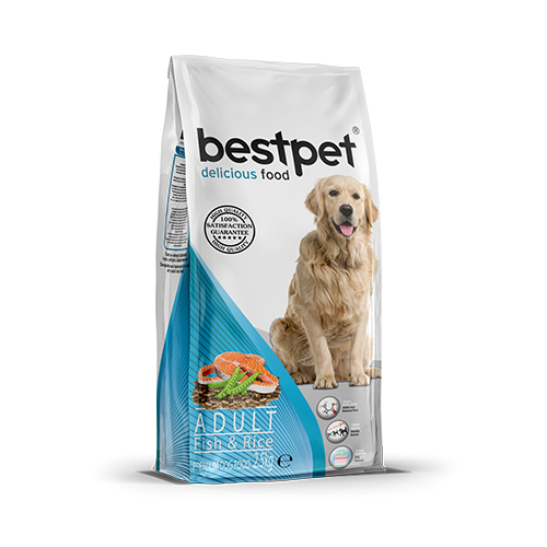 Bestpet Yetişkin Köpekler İçin, Balık Etli Ve Pirinçli Kuru Mama 15 kg