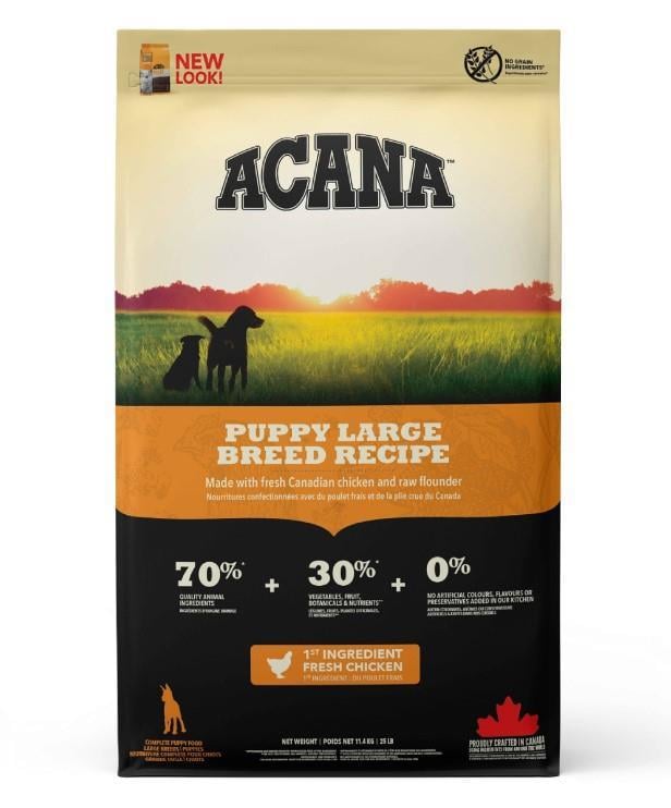 Acana Large Breed Büyük Irk Tavuklu Yavru Köpek Maması 11,4 Kg