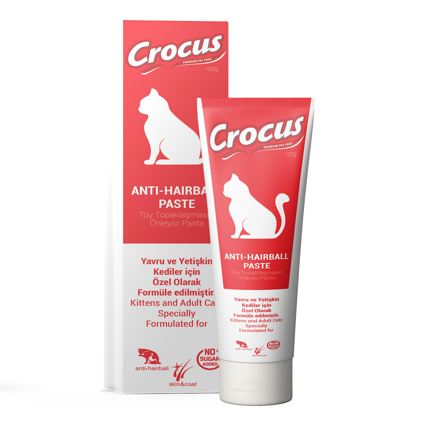Crocus Anti Hairball Kedi Malt Macunu 100 Gram