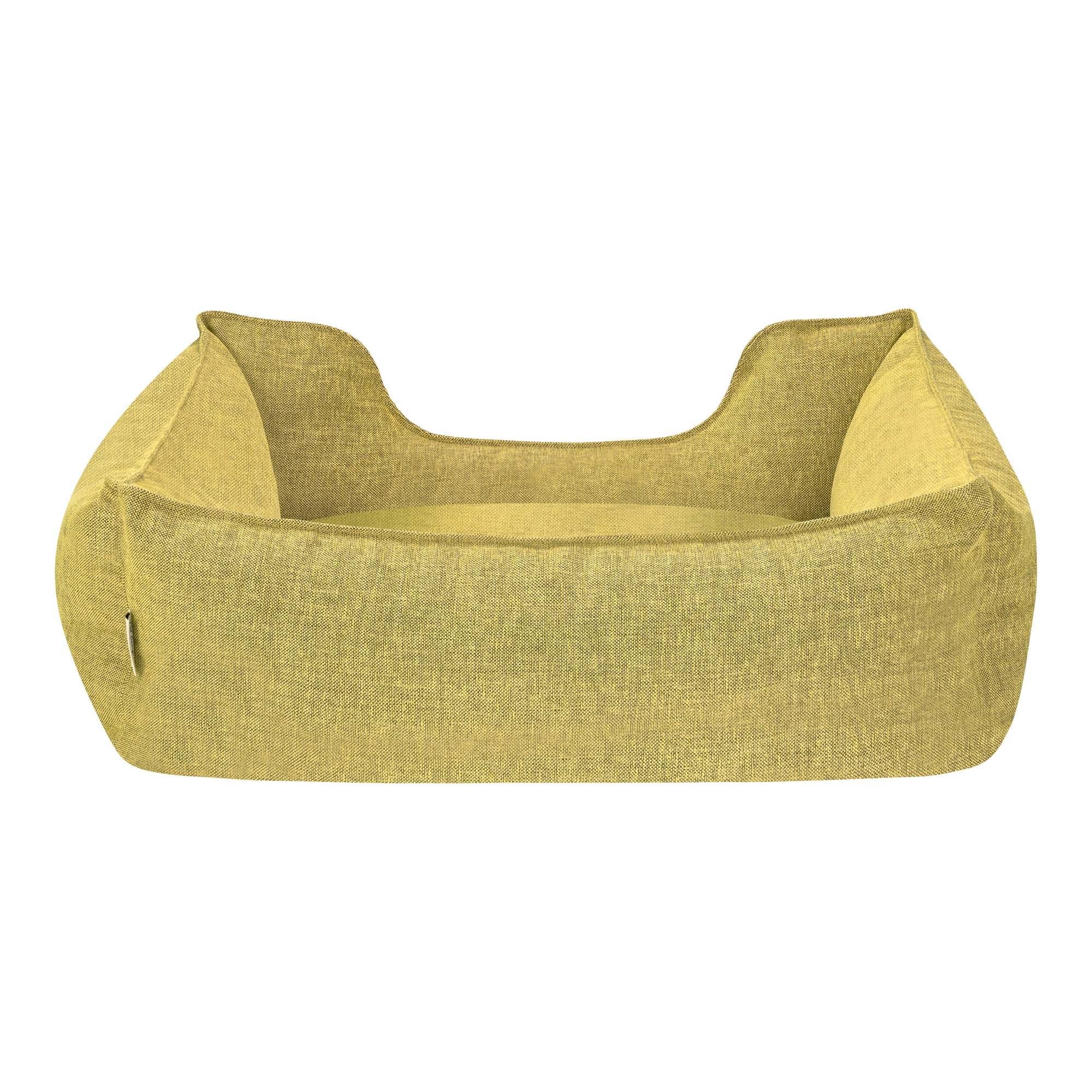 Pet Comfort Alpha  Sarı Köpek Yatağı M 80x65cm